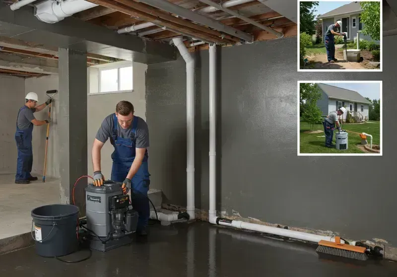 Basement Waterproofing and Flood Prevention process in Rockford, IL